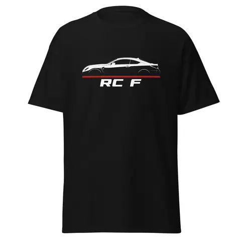 2025 Men T Shirt Casual Premium T-shirt for Lexus RC F 2014-2022 Enthusiast Graphic Summer Short Sleeves 100% Cotton S-3XL Cool