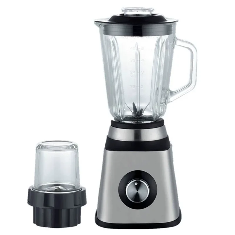 

B58B-Блендер для еды 2-в-1 для дробления льда и коктейлей, блендер для смузи для столешницы, высокоскоростной кухонный комбайн стандарта ЕС, вилка европейского стандарта