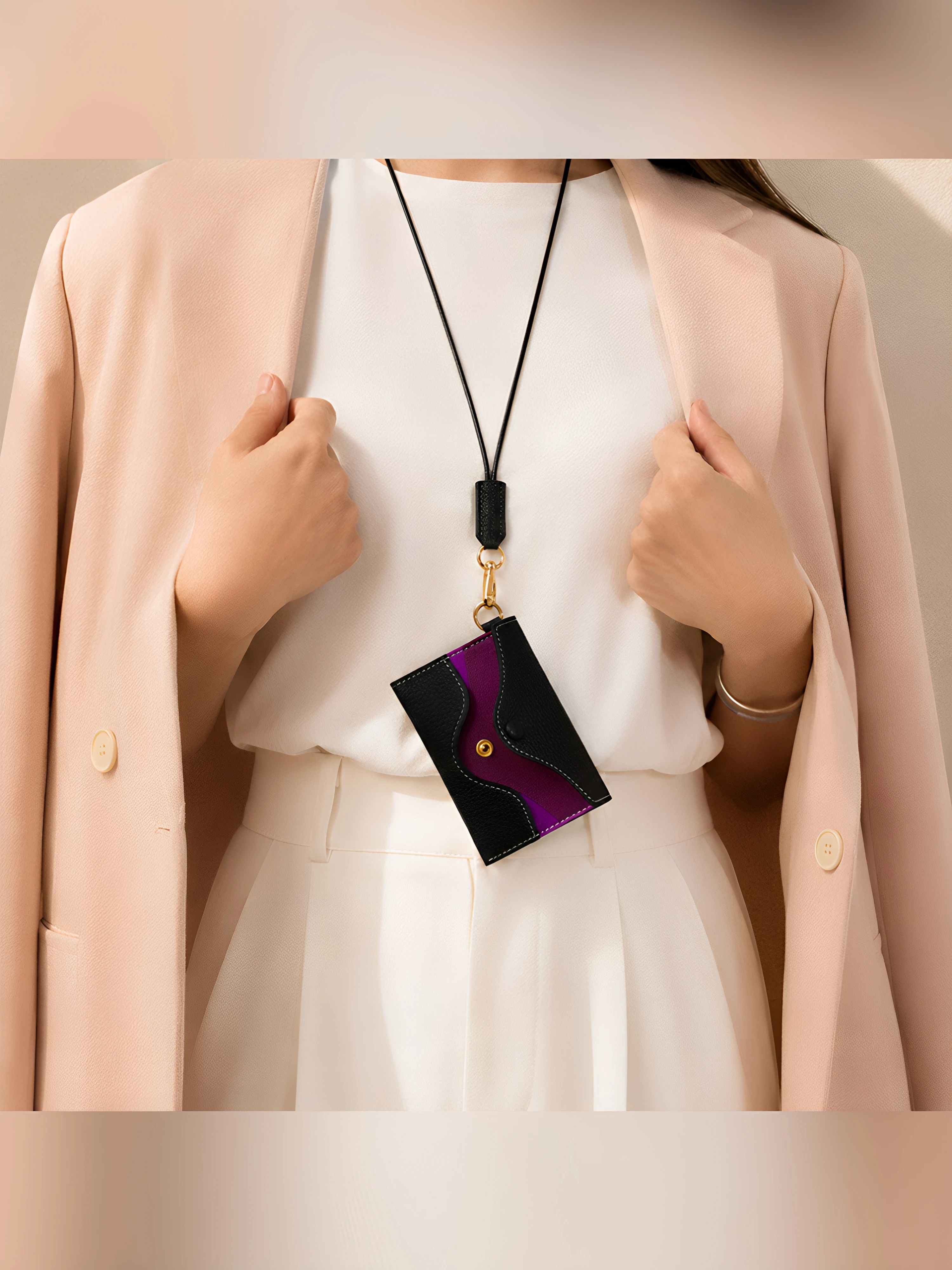sangle-de-cou-en-cuir-veritable-motif-floral-porte-cartes-pratique-rangement-pour-cartes-d'identite-pour-hommes-et-femmes-design-simple-et-elegant