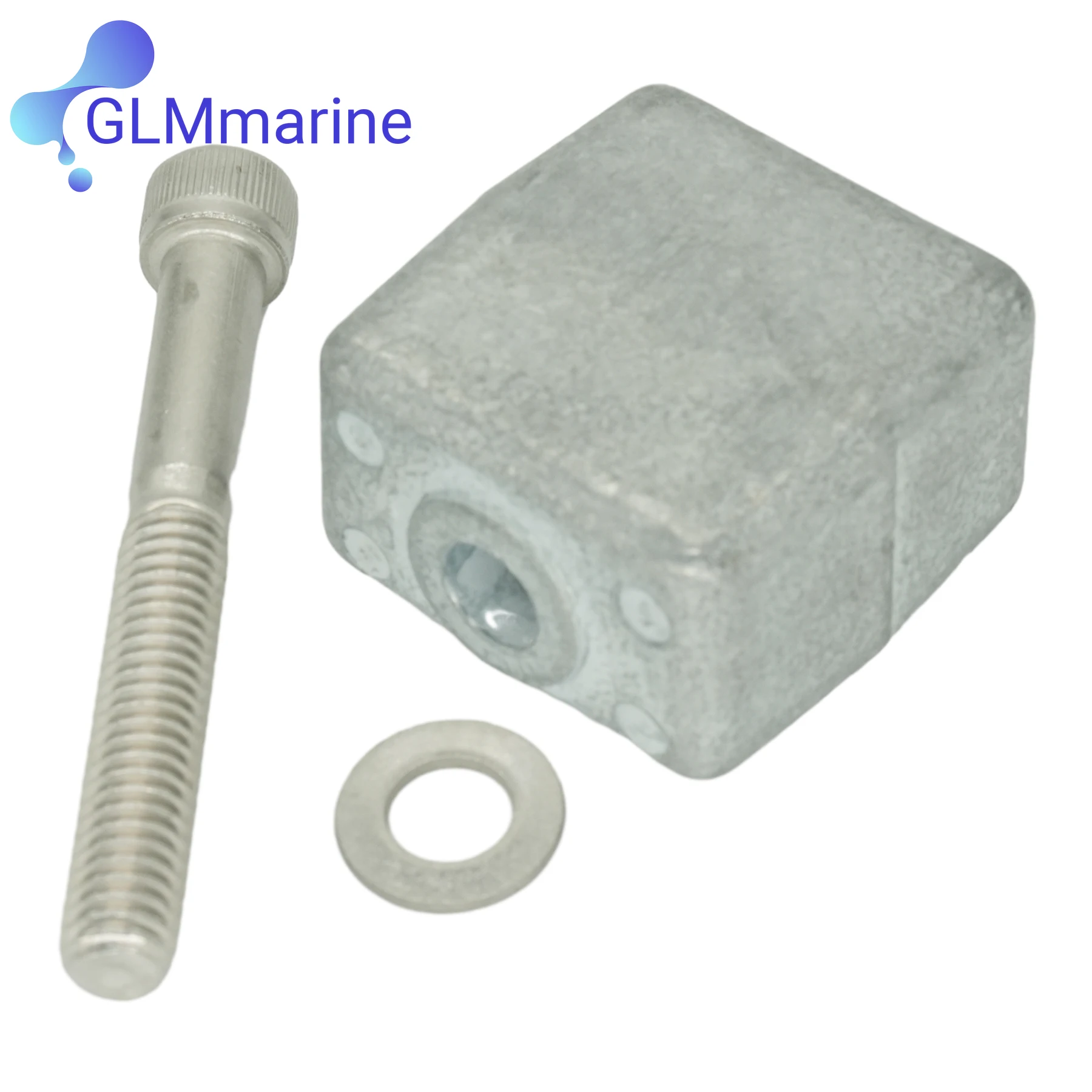 0436745 New Zinc Anode Kit 393023 for OMC Cobra for Johnson Evinrude BRP 50 To 225 HP Outboard Motor Replaces 0393023 436745 image 5