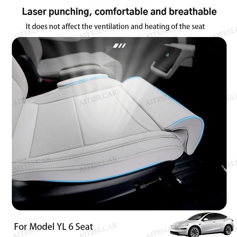 Leg Support Extension Seat Cover For New Tesla 2026 Model Y L 6 Seat 2026 Memory Foam Extender Cushion Car Interior Accessories view 5