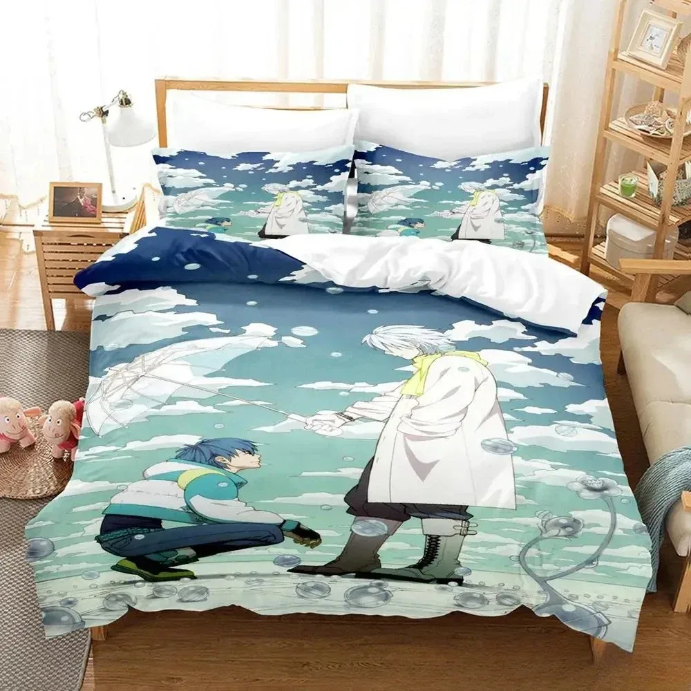 Home Living Luxury DRAMAtical Murder Bedding Set Cartoon Anime three-piece set Adult Kid Bedroom Duvet cover Sets 3D Print Anime