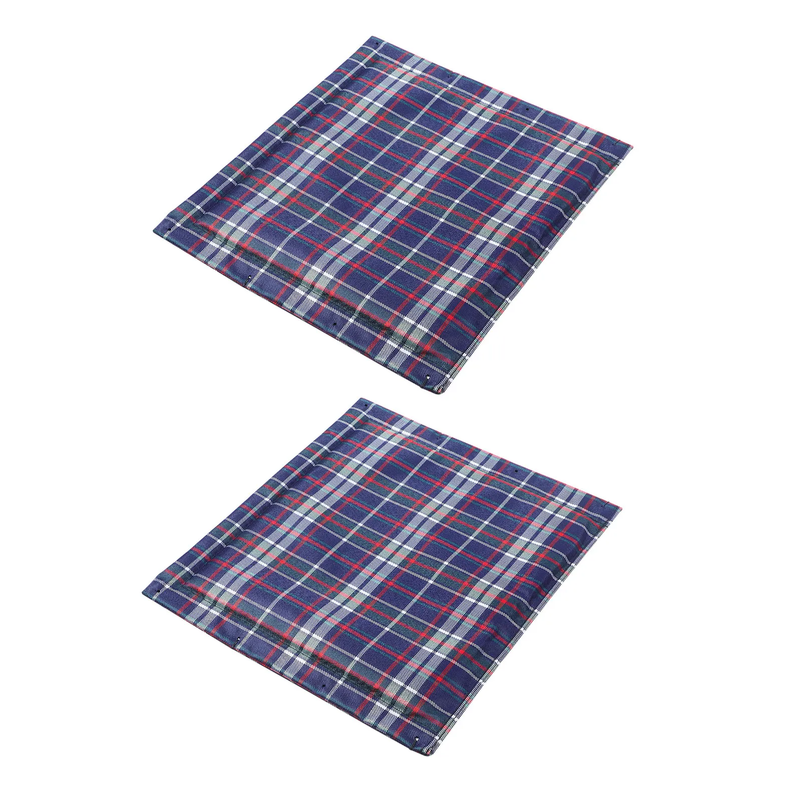 2Pcs Thickened Wheelchair Cushion Pad Oxford Cloth Washable Anti-Skid Seat Replacement for Adults Seniors Office Home Hospital