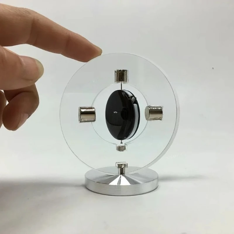 Ultra-Sensitive Solar-Powered Magnetic Levitation Motor Desk Decor - Mendocino Motor, Creative Floating Tech Gadget