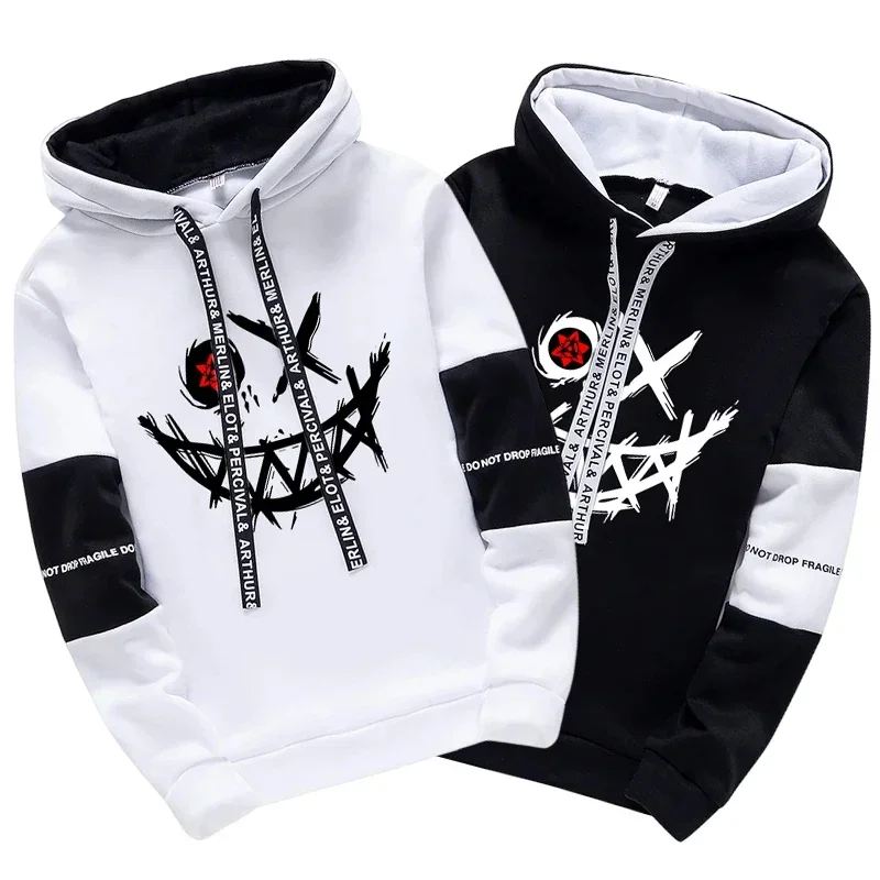 Men's Hooded Sweatshirts Sweatpants All Season Daily Casual Sport Tracksuit Urban Fashion Hooded Streetwear Jogging Hoodie Pants