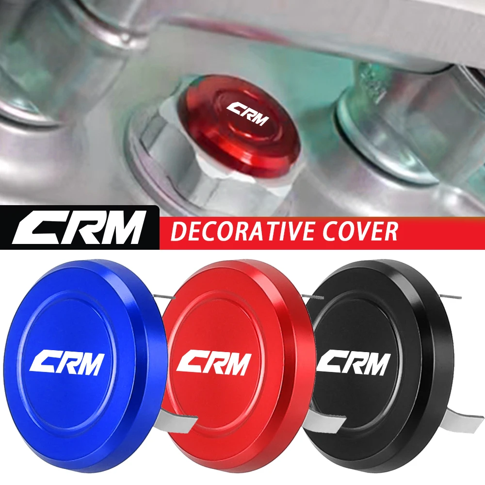 

FOR HONDA CRM250R CRM250AR CRM 250R 250AR 1994 1995 1996 1997 1998 1999 Motocross Handlebar Fork Stem Top Cap Decoration Cover