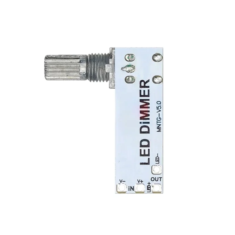 LED Constant Voltage Dimming Board Control Module Desk Lamp Stepless Knob Potentiometer Fill Light Small Dimmer
