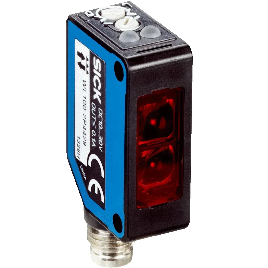

New arrival original Sensing range 0.01 to 3m WL100-2P4429 6052386 Photoelectric retro-reflective sensor sick