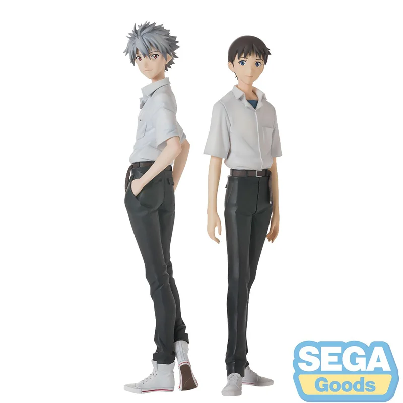 【أصيل 100%】SEGA Original Evangelion Shin Gekijouban Ikari Shinji High Premium Figure Seifuku Ver. ألعاب هدايا الرسوم المتحركة أنيمي