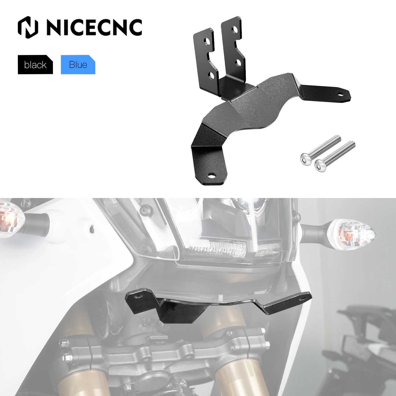 

For 2022 Yamaha Tenere 700 WR Auxiliary Lights Bracket Fog Lamp Spotlights Brackets for Yamaha Tenere 700/Rally 2019/2020-2024