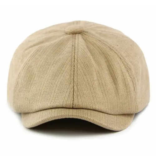 HT5032 Beret Cap New Spring Autumn Winter Men Women Cap Artist Painter Wool Beret Hat Male Female Adjustable Octagonal Beret Cap - Image 4