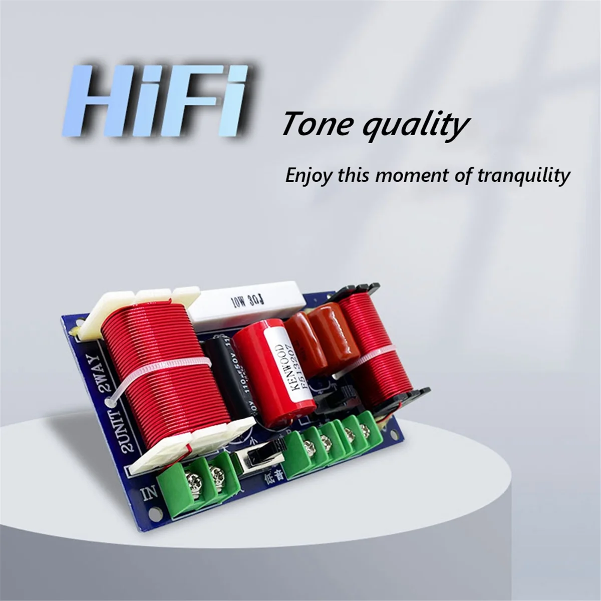 2-полосный аудиокроссоверный делитель 250 Вт, 2500 Гц-3000 Гц, частота, DIY фильтр для динамиков, домашний кинотеатр, Hi-Fi стерео кроссоверные фильтры