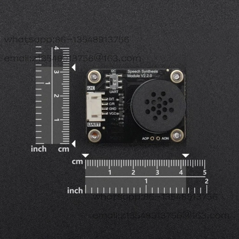 V2 offline Chinese-English bilingual Text To Speech module,custom entry voice broadcast development board,compatible with Mind +
