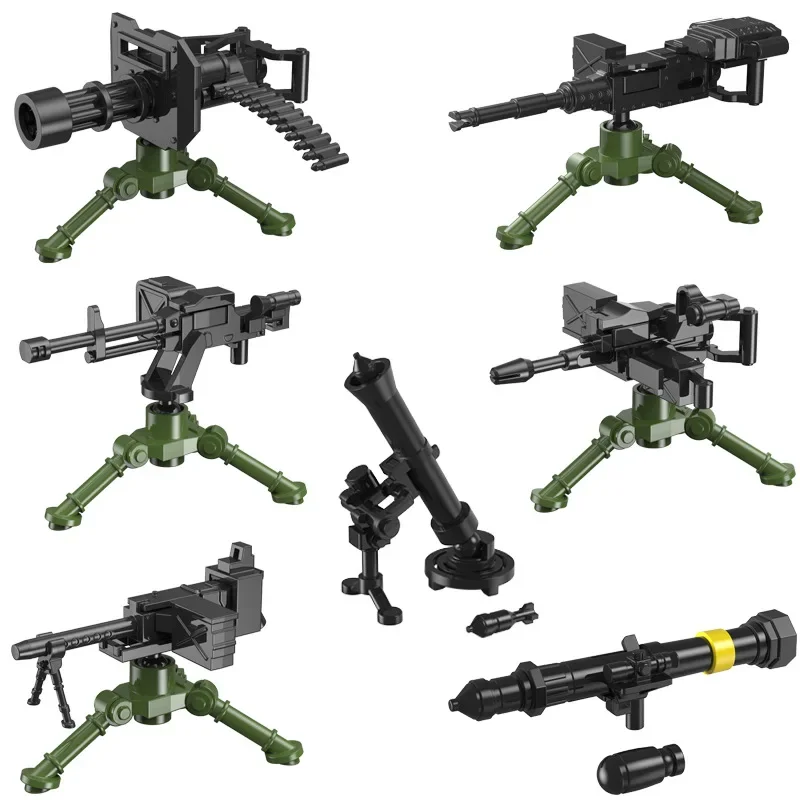 MOC-Baustein, speziell ausgestattete Ghost-SWAT-Puppe, DIY-Montage, Mini-Humanoid-Puppe, voll bewaffnet, Geburtstagsgeschenk – Detail 9