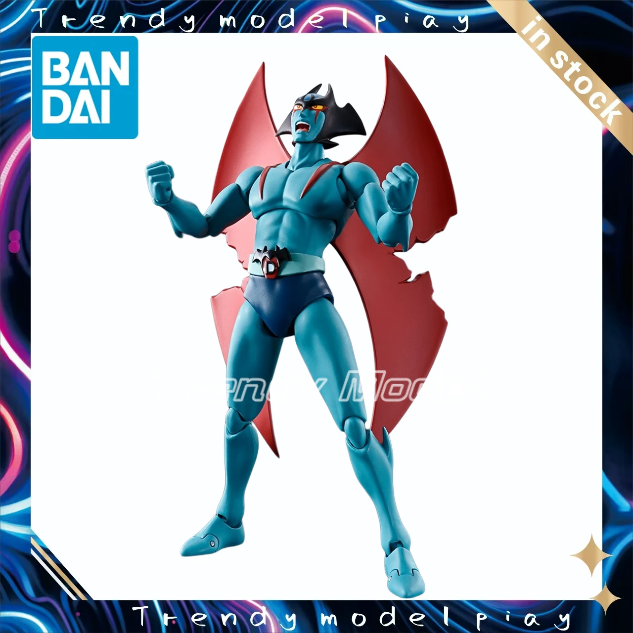 

In Stock Original BANDAI S.H.Figuarts AKIRA FUDOU / DEVILMAN Action Figures Model Figures Toys Gifts Collection Ornaments