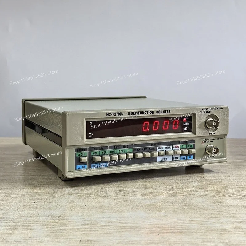 

HC 2700L 2.7G Frequency Meter LED Display Automatic Range Signal Counter Crystal Oscillator Frequency Testing Instrument