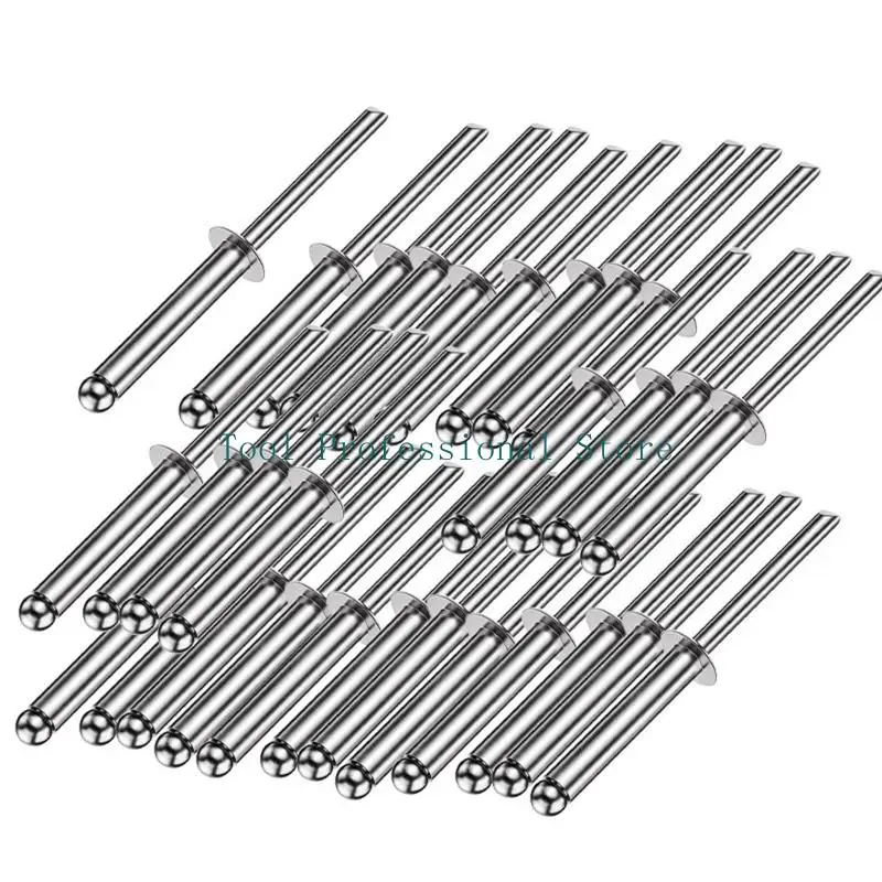 57QF 2.4Mm-4.8Mm Rivet Nut Adapter Drill Adapter Electric Rivet Adapter Cordless Riveting Tool Insert Nut Pull Rivet Tool