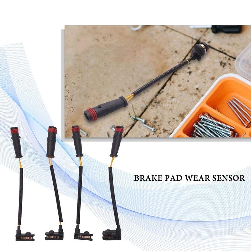 Desgaste Aviso Sensor Pad Freio para Mercedes SPRINTER 2-T Box, 9065401417, 4Pcs
