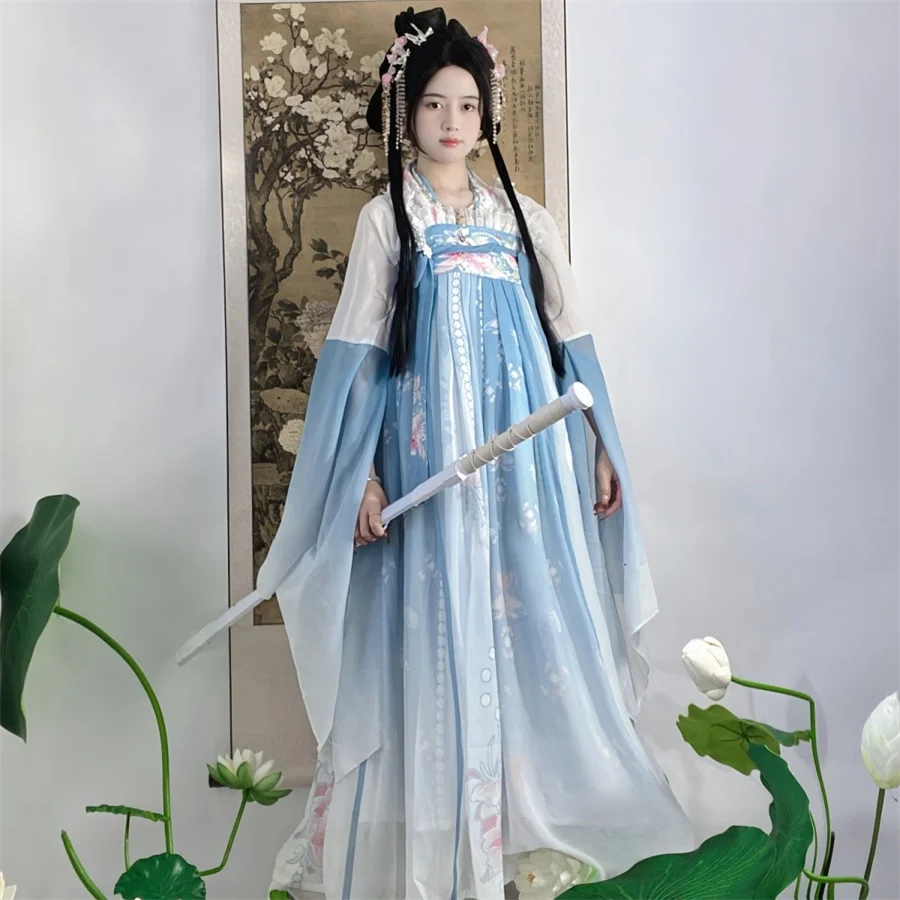 

Chinese Style Hanfu Red Cosplay Costumes Dresse For Woman Stage Wear Dance Hanfu Dress Graduation Prom Formal Birthday Gift