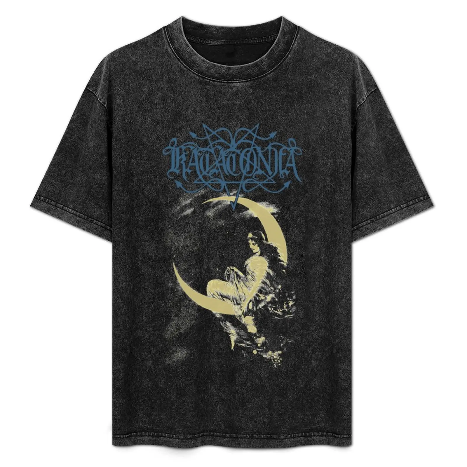 

For Funerals To Come - Katatonia - Classic Old School Swedish DoomDeath Metal T-Shirt Retro Graphic Print T-Shirt