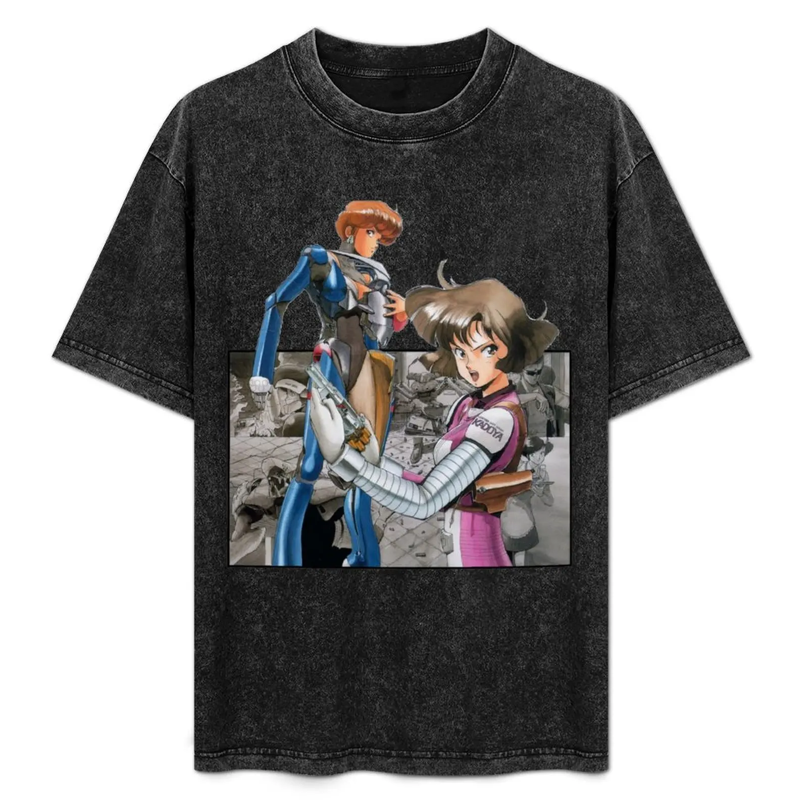 

Bubblegum Crisis - Priss and Vision T-Shirt Sporty Casual Quick Dry T-Shirt