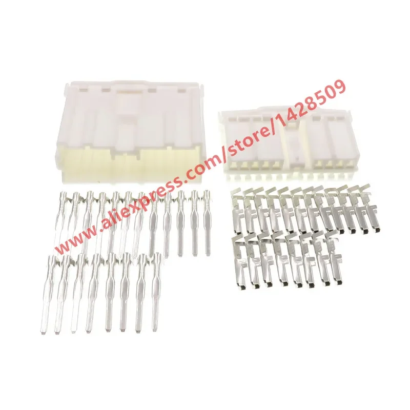 1 Pcs 20 Pin Auto Wiring Harness Connector Car Electrical Components Female Male Plug MG620411 MG610410 7123-8306