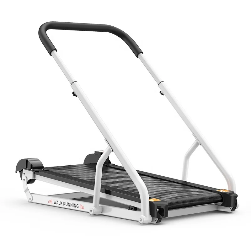 

Treadmill for Household Use, Small Folding Mechanical Treadmill, Indoor Non Plugged Adult Gym