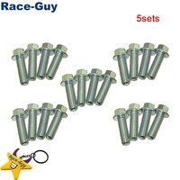 5x Rear Sprocket Screw Bolts For 50cc 110cc 125cc 140cc 150cc 160cc Pit Dirt Bikes Motorcycle
