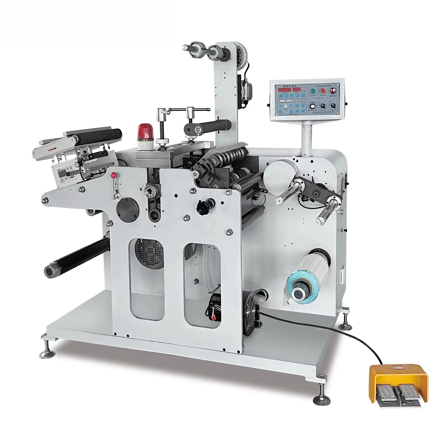 RTMQ-320 New Model Label Rotary Die Cutting Rewinding Machine