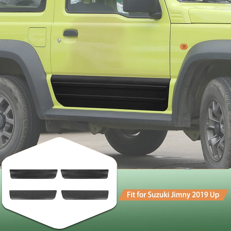 

Car ABS Body Door Protective Decoration Cover Stickers For Suzuki Jimny 2019 Up 2-Door Version Car Exterior Accessories
