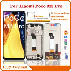 6.5 inch Original Display For Xiaomi Poco M3 Pro 5G M2103K19PG M2103K19PI LCD Display Touch Screen Digitizer Panel Assembly