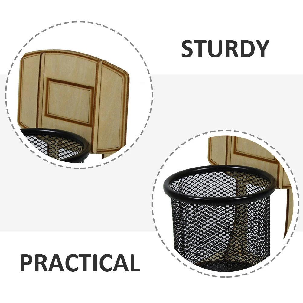 

Basketball St Pen Holder Metal Mesh Office Desk ganizer Pencil Storage Stationery Smooth Surface Anti Rust Long Life Desk