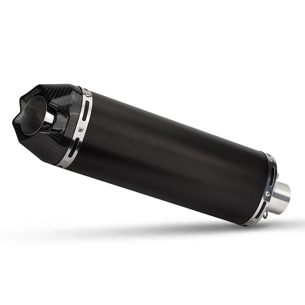 

Motorcycle Exhaust Escape Arro Carbon Fiber Muffler With Middle Link Pipe Slip On For KAWASAKI NINJA400 Z400 2019 2020 2021 2022