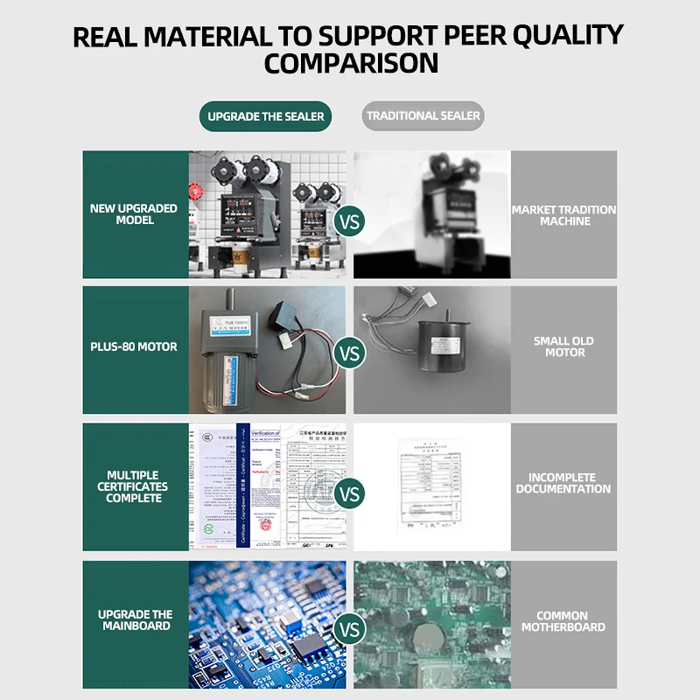 ذكي التلقائي كأس السدادة التجارية البلاستيك ورقة كوب ختم آلة الحليب الشاي متجر المعدات
