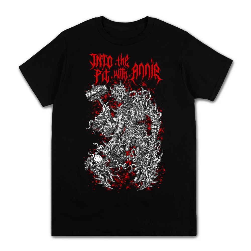 2023 New Cool Design Heavy Death Metal Band Tee 100% Cotton Summer  Men Women Casual Short Sleeve Black T Shirt Szie XS-3XL