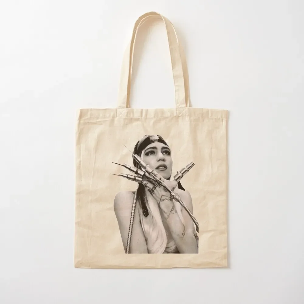 

grimes Tote Bag shopper bags tote canvas custom Portable shopping