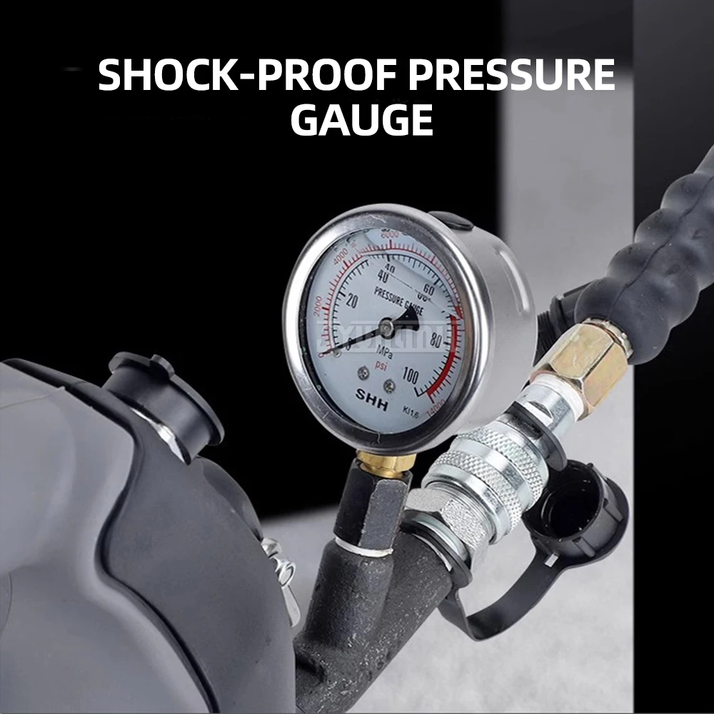 

2026 Ultra High Voltage LED Hydraulic Pump Portable Electric Hydraulic Pump Station Wireless Remote Control Pump 70MPA 18V5.0Ah