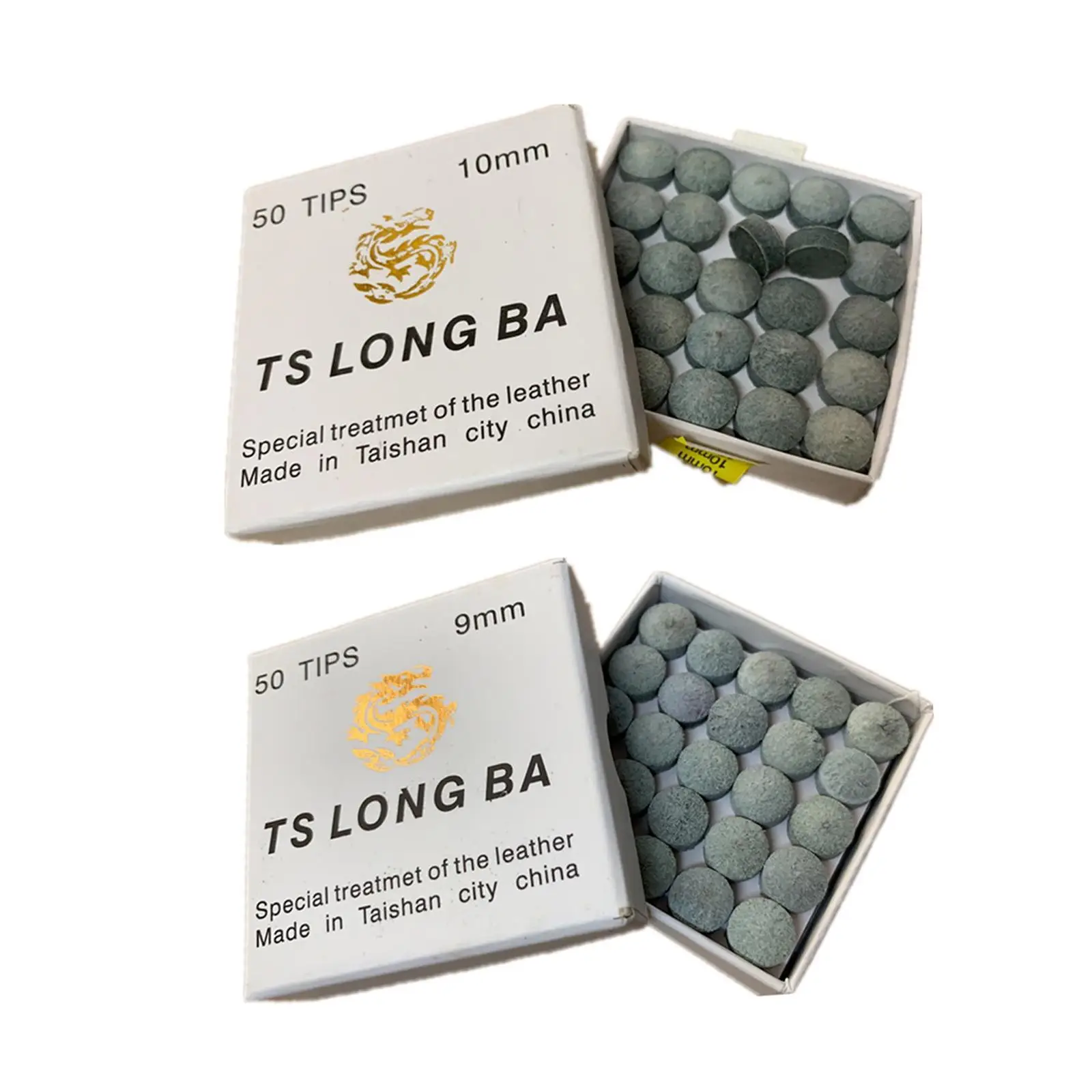 

50x Billiard Tips Colorful Accessories Portable Supplies Professional Lightweight Pool Stick Tips for Sports Outdoor Enthusiast