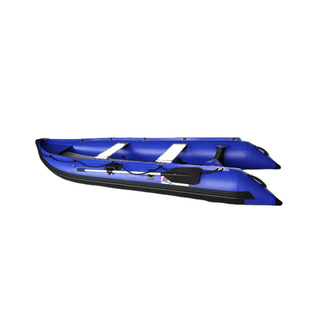 

Inflatable Kaboat Ocean Fishing Kayak Thick PVC Freesun 0.9mm Material KB365 Blue Drifting RY-BK365 CN;SHN FREESUN or OEM 102cm
