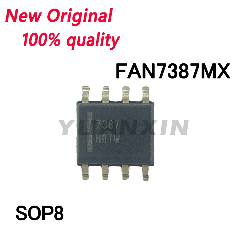 

（5/pieces） New Original FAN7387MX FAN7387 7387 SOP8 Lighting driver chip In Stock