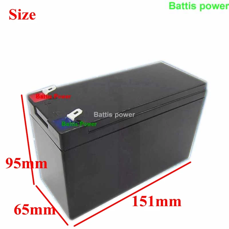 12V 7Ah 8Ah 10Ah 12Ah 15Ah 20Ah li ion lithium battery for sprayer scale Access control children toy airplane + 1A charger