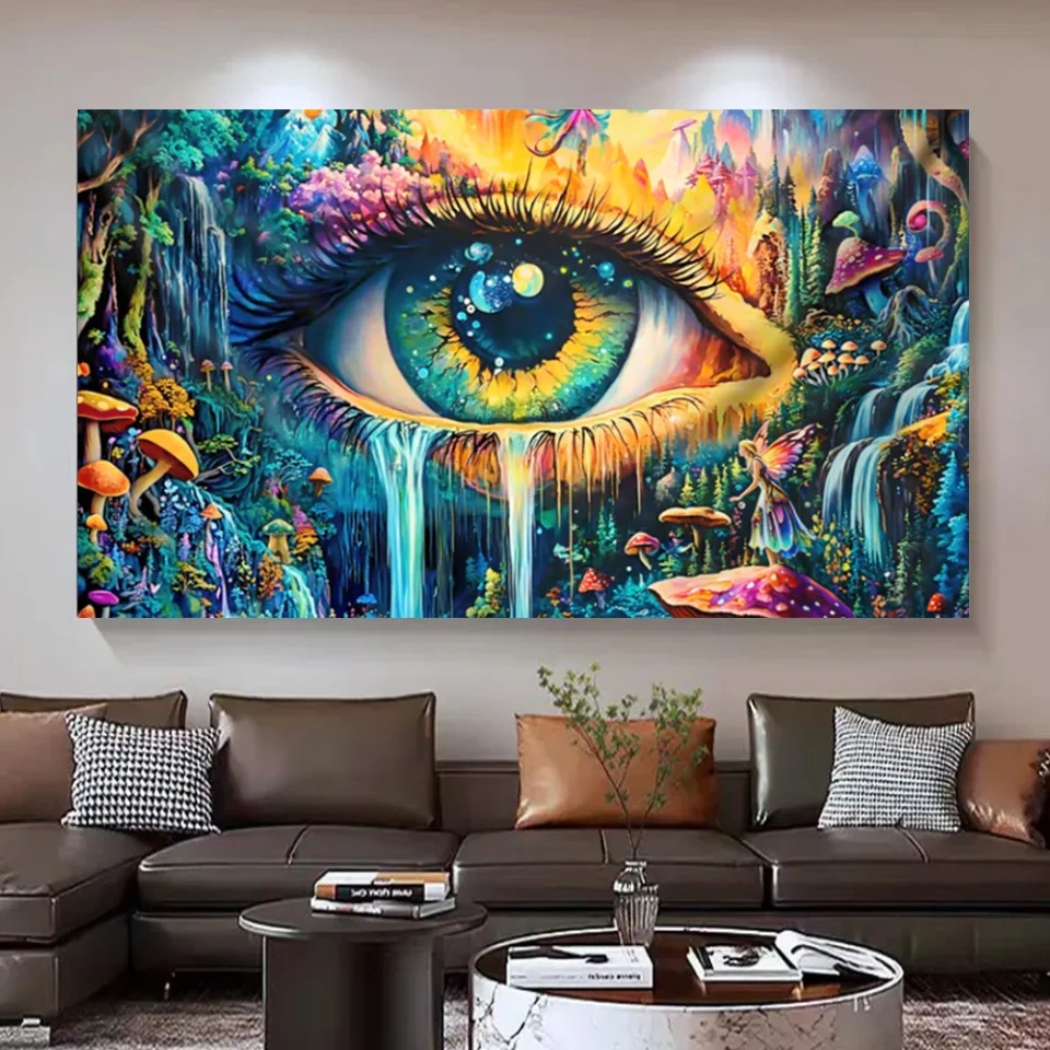 

Наборы алмазной живописи «сглазной водопад» «сделай сам» для взрослых, полностью круглые алмазные художественные наборы «сделай сам», хрустальная картина для домашнего декора стен