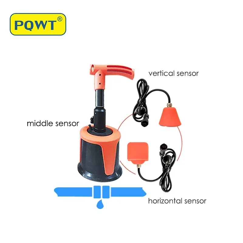 PQWT L5000 Best Water Leak Detector Multi Sensors Leak Detection System Pipe Leak Detector
