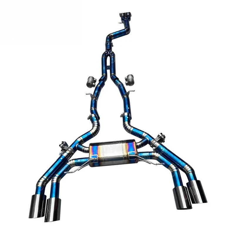 Burned Blue Titanium Alloy Valved Exhaust System Kit forF97/F98 X3M X4M Competition 3.0T 2019+ F002