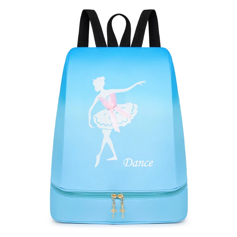 Little Girl Backpack Children\'s Ballet Dance Storage Shoulder Bag Fashion Patchwork Kids Fashion Latin Kindergarten Backpack