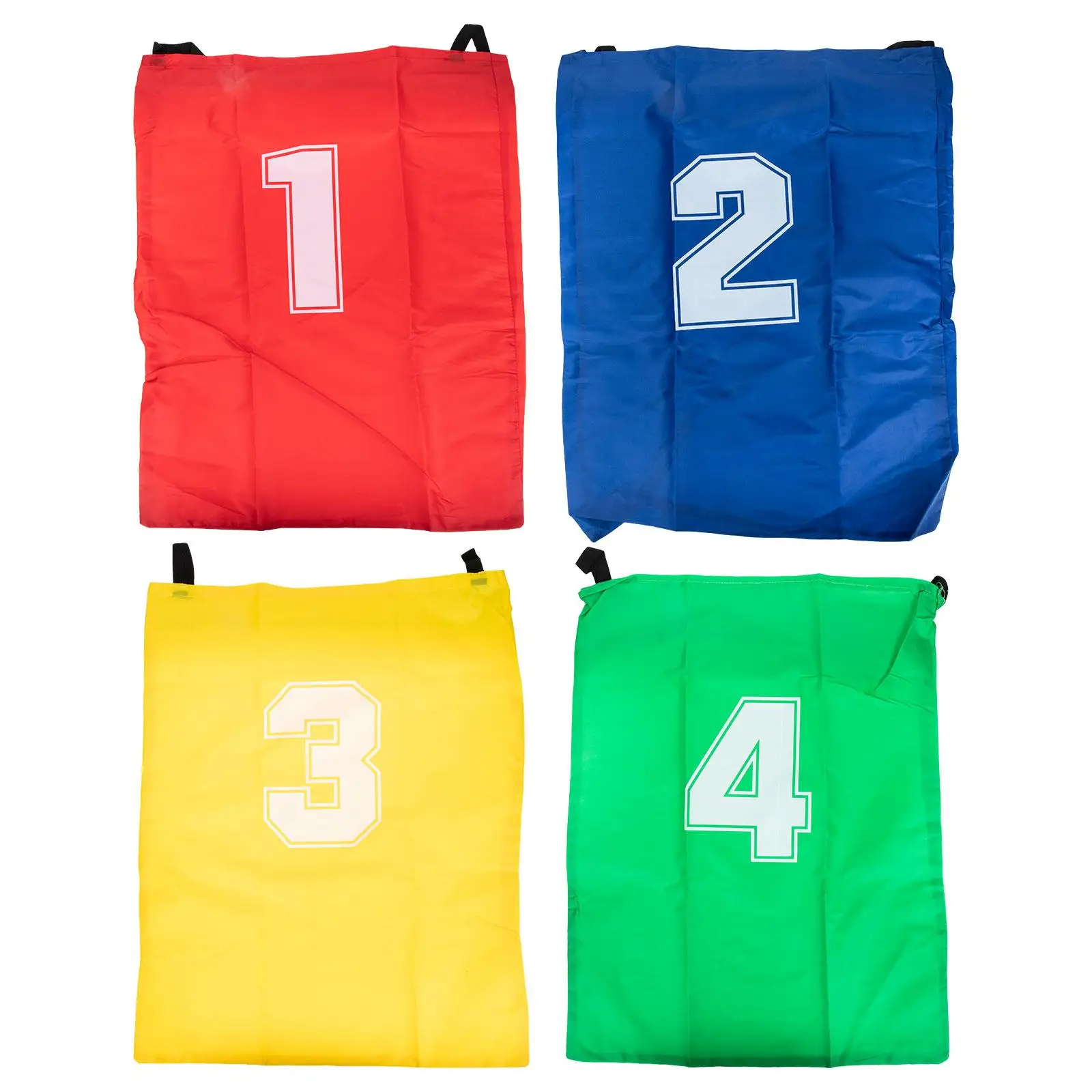 

4 Pcs Jumping Bag Set Canvas Kids Outdoor Toys Lightweight Foldable Carnival Party Game Potato Sack Race Bags Bright