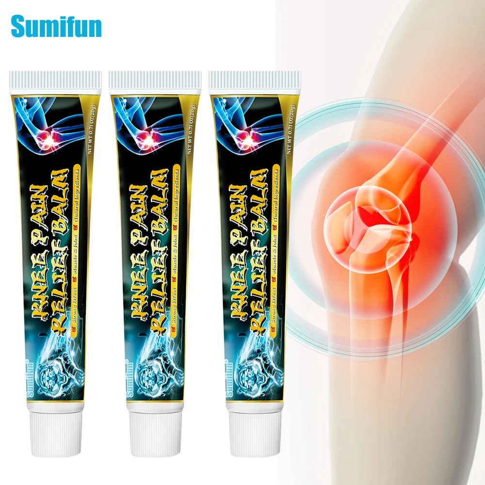 

1/2/3Pcs Sumifun Knee Pain Relief Cream Arthritis Rheumatism Neuralgia Muscle Joints Back Analgesictreatment Health Care Plaster