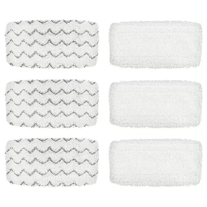 6 Pack Steam Mop Pad For Bissell Powerfresh Vac & Steam 2747A, 1132 1543 1632 1652 Symphony Vacuum And Steam Mop Series Parts