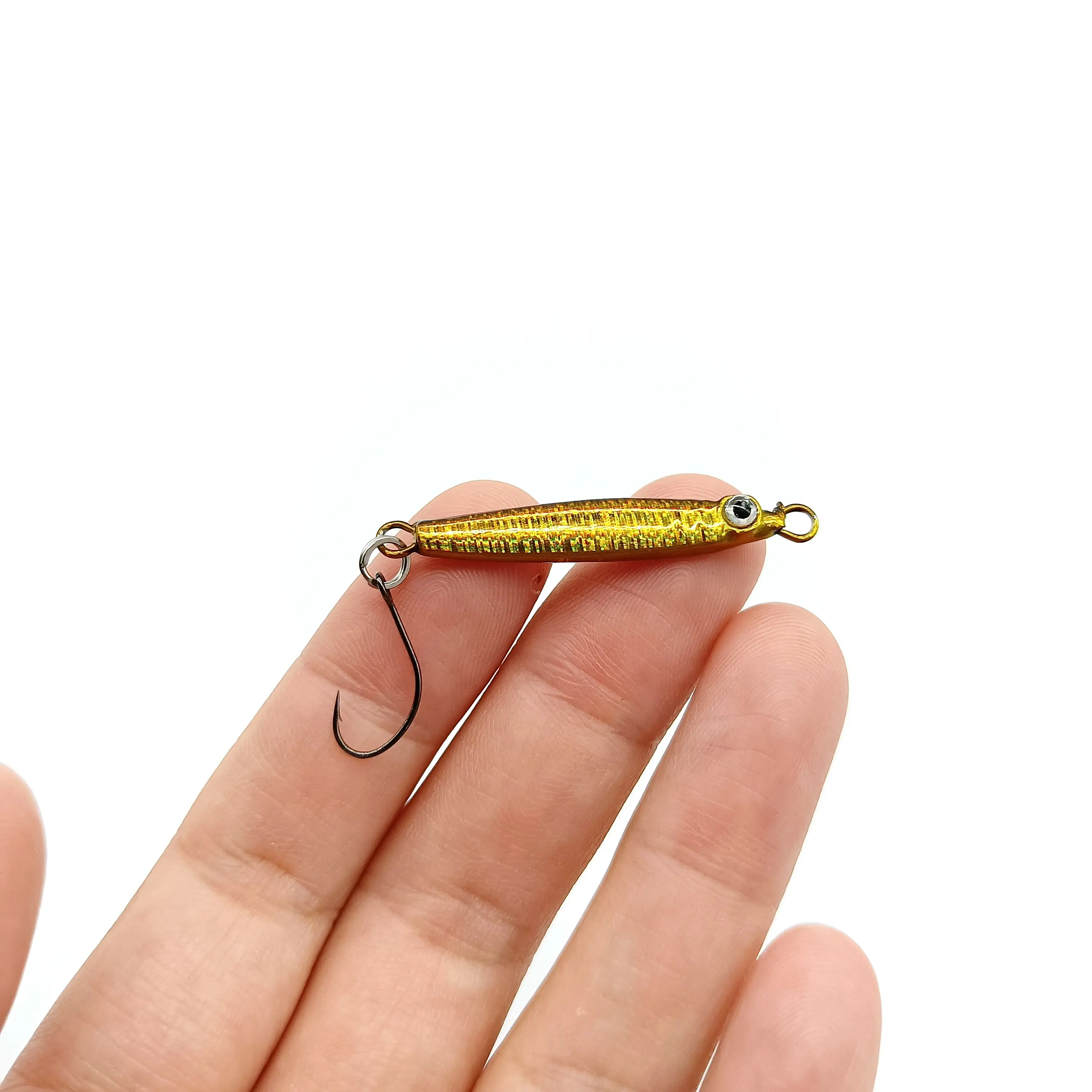 DUODUOYU 5PCS Mini  Metal Jig Fishing Lure 3g/5g  Isca Artificial Bait With Single Hook Small Fish Fishing Accessories view 2