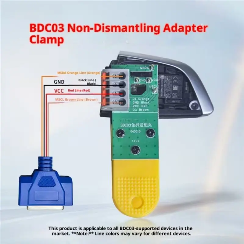 Specific Dismantling-Free Clip BDC03 For BMW BDC3 Key For All Devices Matching G Chassis Remote Control